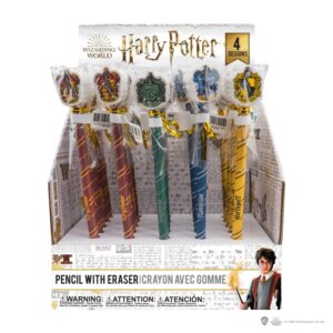 Harry Potter Wooden Pencil with Eraser CDU