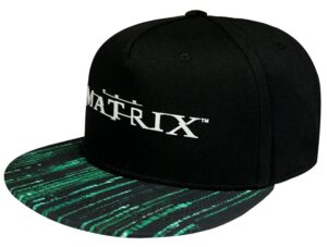 The Matrix Logo Snapback Cap