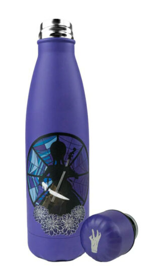 Netflix Wednesday with Cello Metal Water Bottle