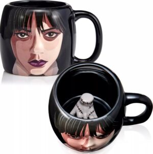 Wednesday 3D Mug with Thing Inside mug