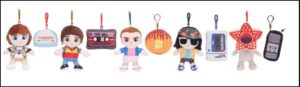 Stranger Things Clip On Back Pack Plush Buddies