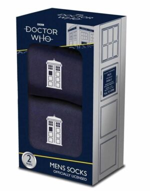 BBC Doctor Who Tardis Socks