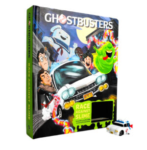 Ghostbusters Ectomobile Race Against Slime Game Book Set