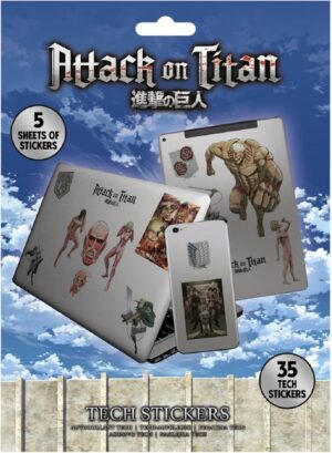 Attack on Titan Tech Sticker Pack