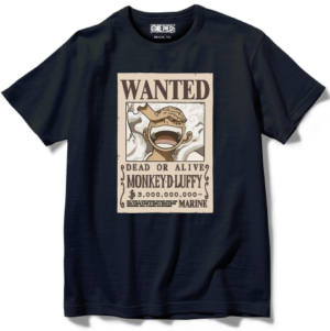 One Piece - Wanted Luffy Poster - T-Shirt