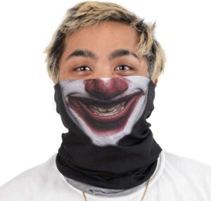 Clown Smile Gaiter Face Mask