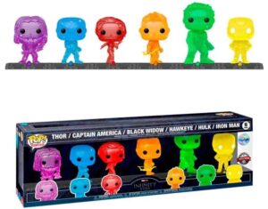 Funko POP! Artist Series Marvel Avengers Infinity Saga 6pc Special Edition