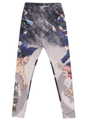 Jujutsu Kaisen Unisex Manga Fight Leggings