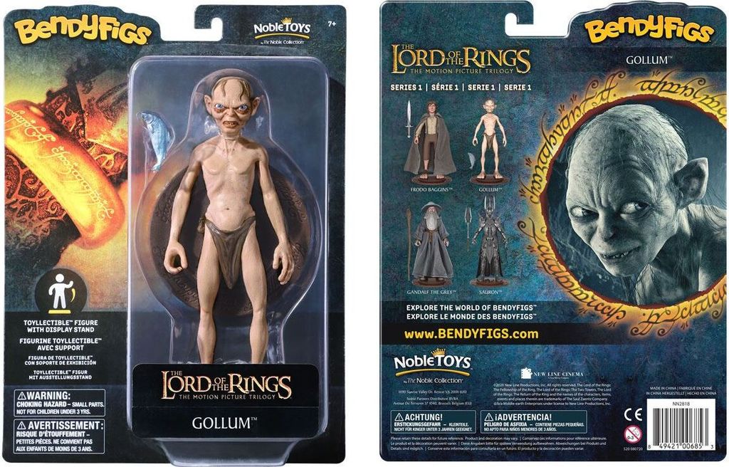 Lord of The Rings Gollum BendyFigs - Image 2