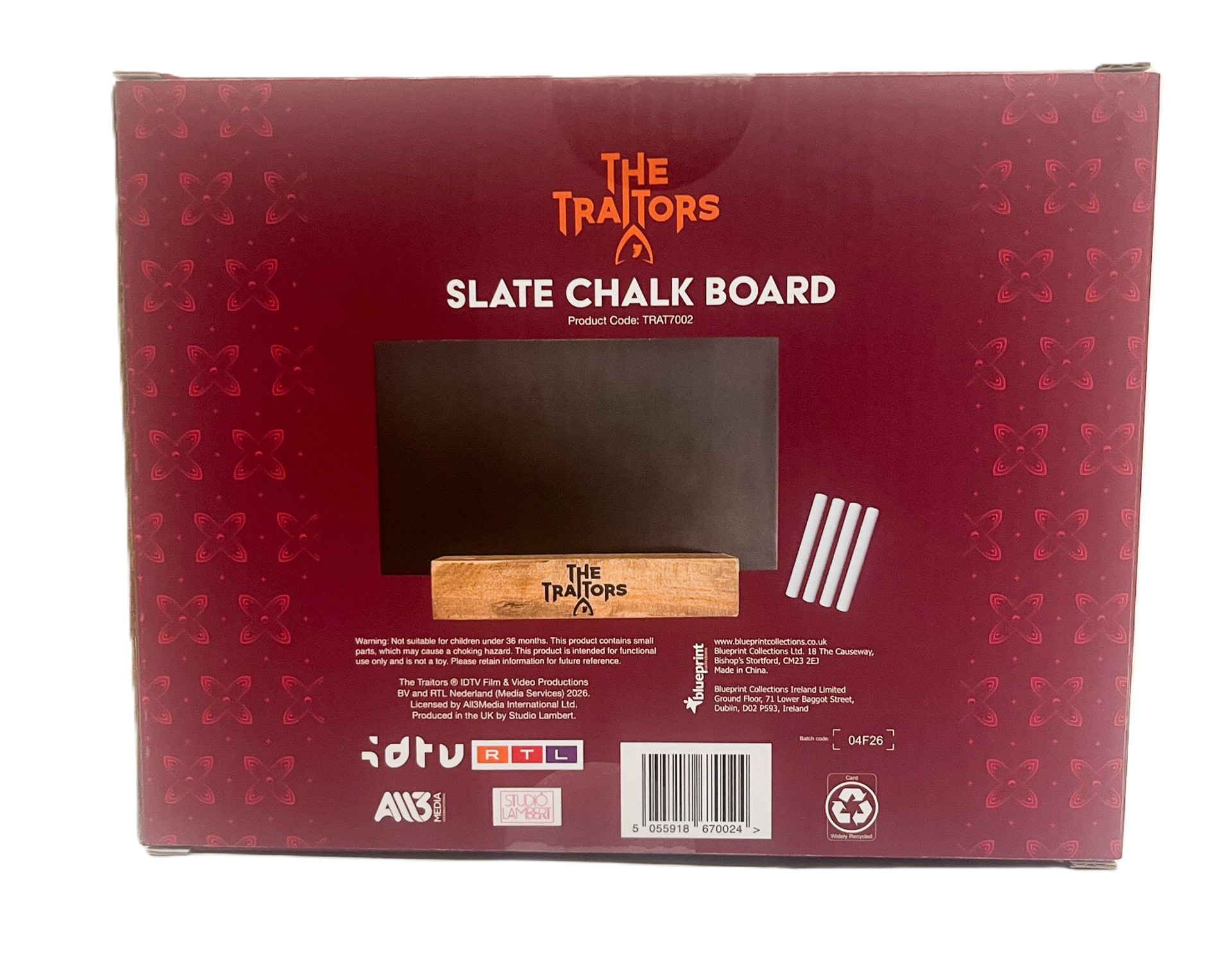 The Traitors Official Slate Chalkboard - Image 3