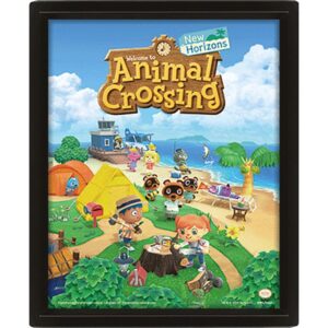 Animal Crossing - 3D Framed Lenticular Poster