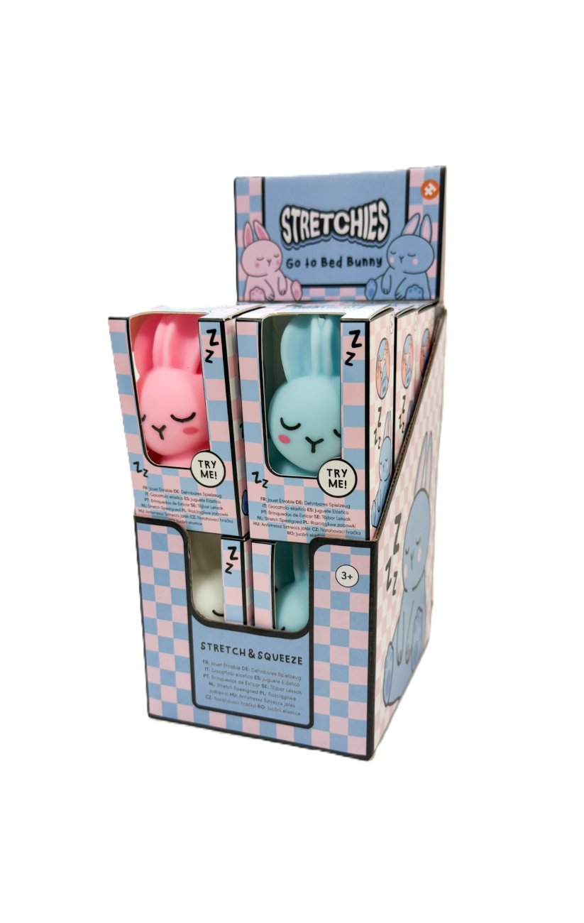Stretchies - Bunny Stress Toy CDU