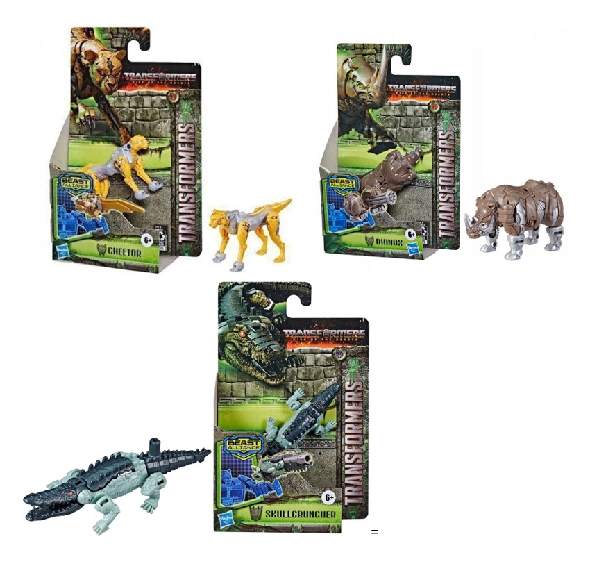 Transformers Beast Alliance Figures