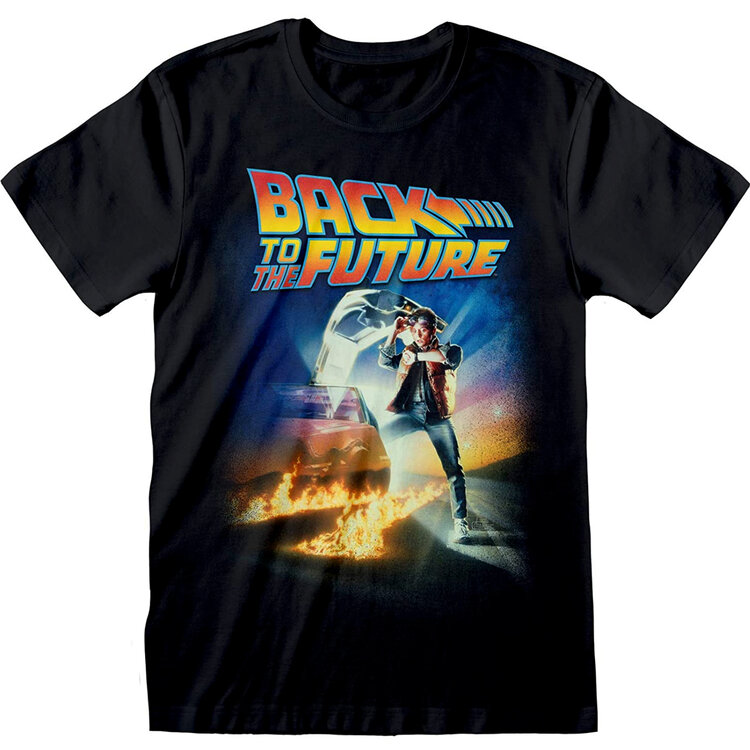 Back to The Future Retro Poster T-Shirt