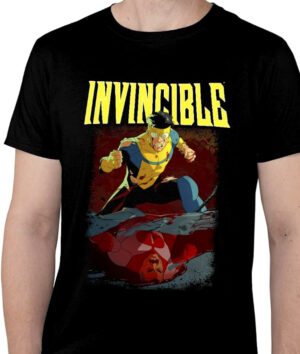Invincible (Relection) Black T-Shirt