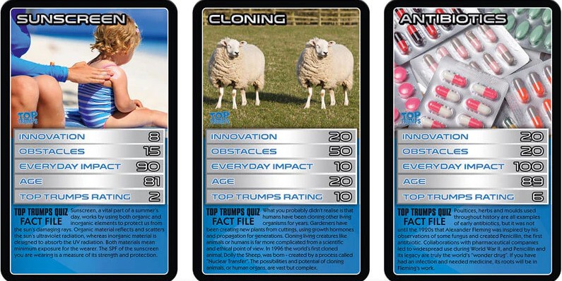 Top Trumps STEM: Sensational Science - Image 2