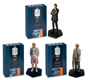 Doctor Who Eaglemoss 3 Doctors Starter Set