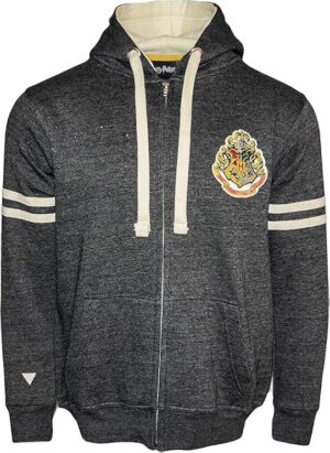 Official Harry Potter Hogwarts House Crest Zipped Hoodies - Hogwarts