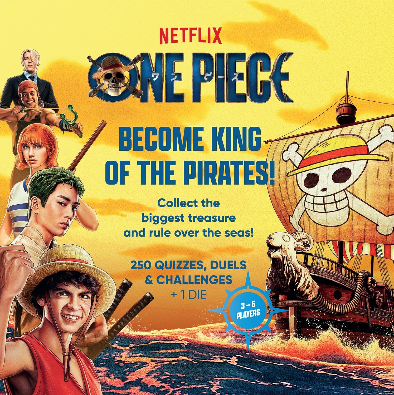 One Piece Become King of the Pirates Board Game