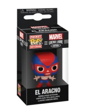 Marvel Lucha Libre Spider-Man - El Aracno - Funko POP! Keychain