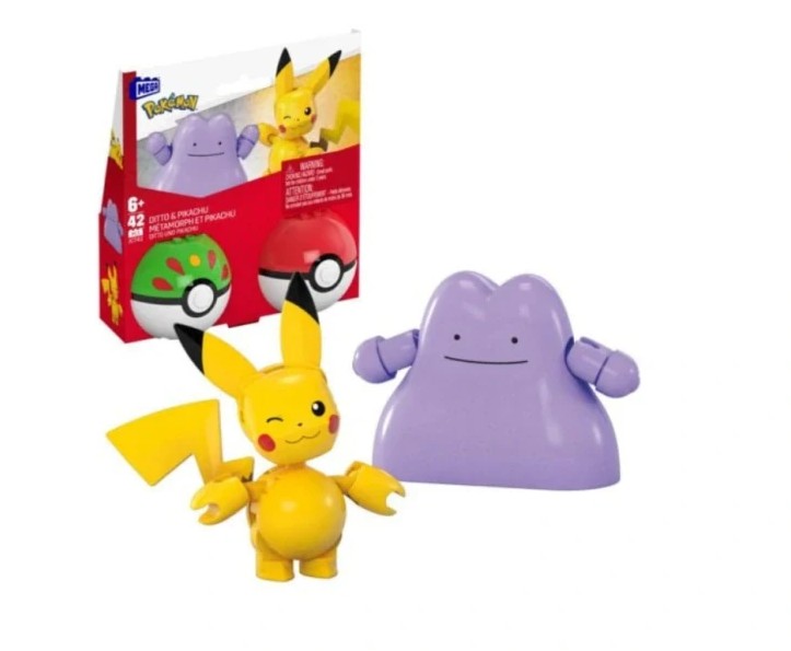 Pokemon MEGA Poké Ball Collection Kit: Pikachu & Ditto - Image 2