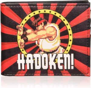 Street Fighter Bifold Hadoken Wallet