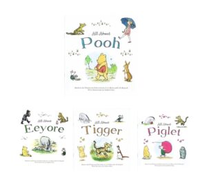 Sey of 4 Winnie the Pooh books by dean
