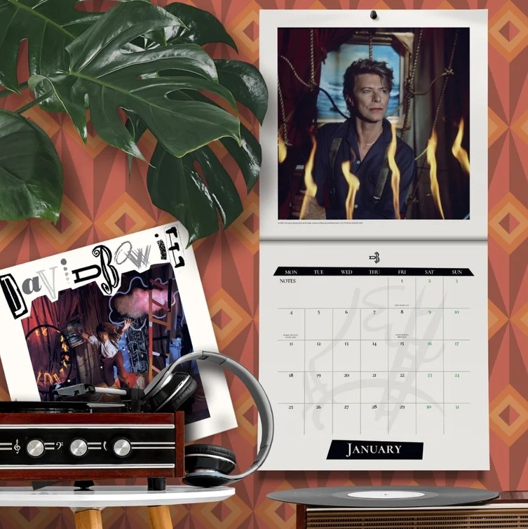 David Bowie Collectors Edition 2027 Square Wall Calendar - Image 2