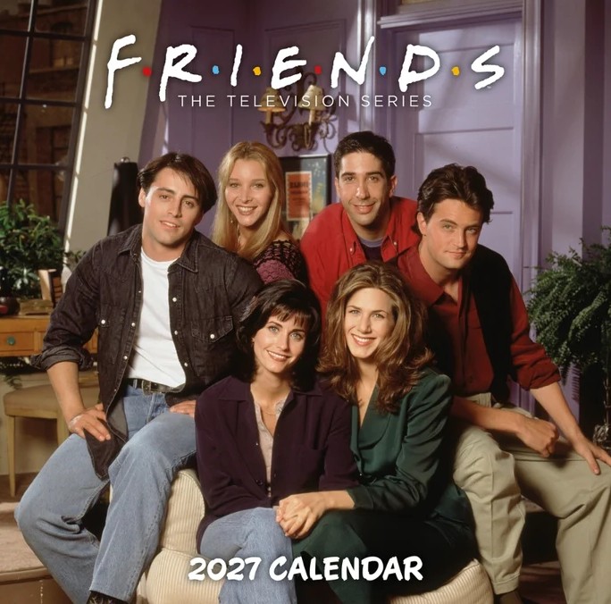 Friends 2027 Square Wall Calendar