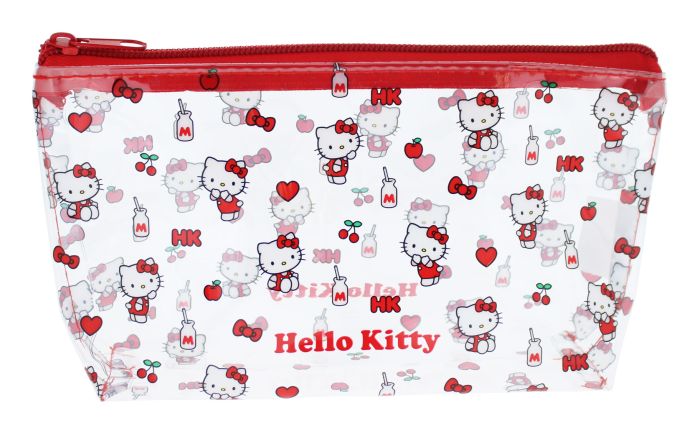 Hello Kitty Clear Pencil Case