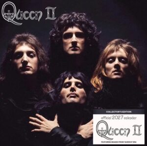 Queen Official Collectors Edition 2027 Square Wall Calendar