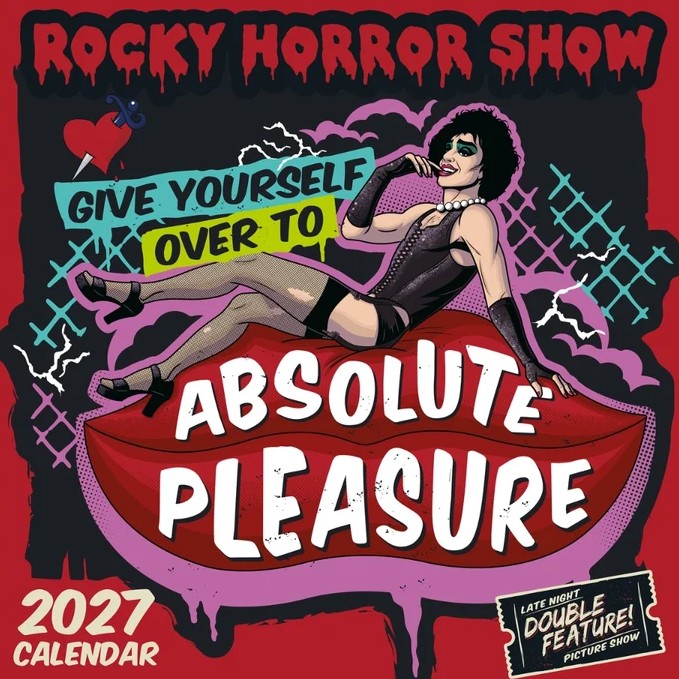 Rocky Horror Official 2027 Square Wall Calendar