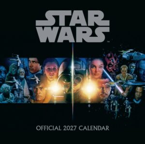 Star Wars official 2027 square wall calendar