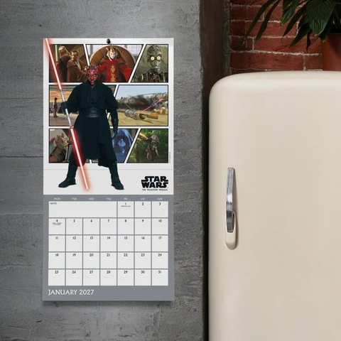 Star Wars Official 2027 Square Wall Calendar - Image 2