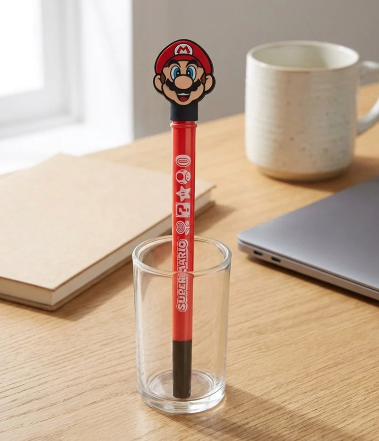 Super Mario 2D Spinning Topper Pens - Image 6