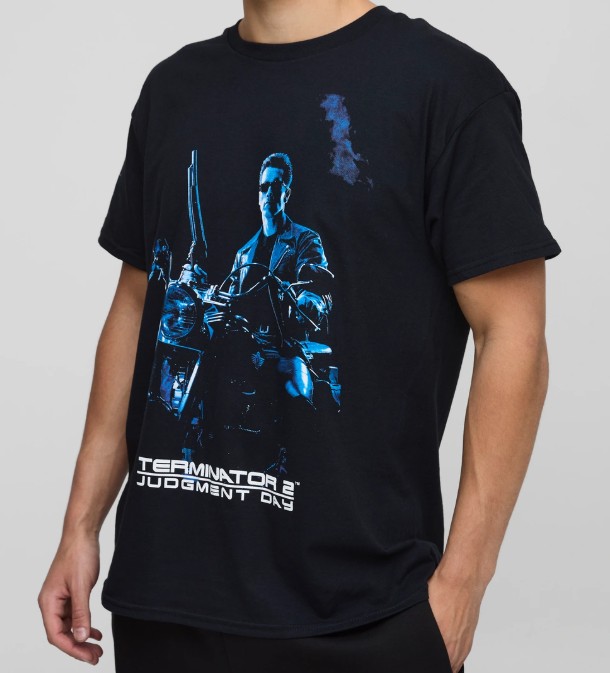 Terminator 2 Judgement Day Poster T-Shirt