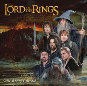 The Lord of The Rings Official 2027 Square Wall Calendar