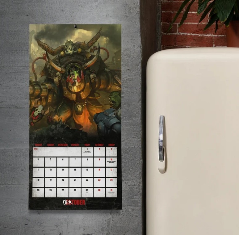 Warhammer 40000 Official 2027 Square Wall Calendar - Image 4
