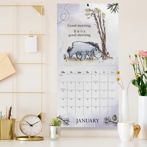 Winnie The Pooh Official 2027 Square Wall Calendar - Image 3
