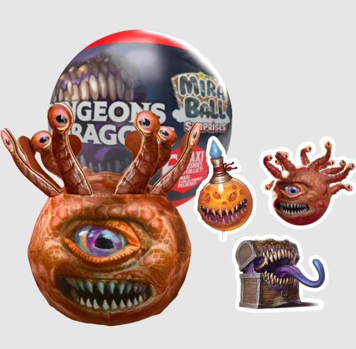 Mira Ball Surprises Dungeons & Dragons Plush Blind Ball - Image 3