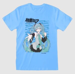 Hatsune Miku Singing the Blues T-Shirt