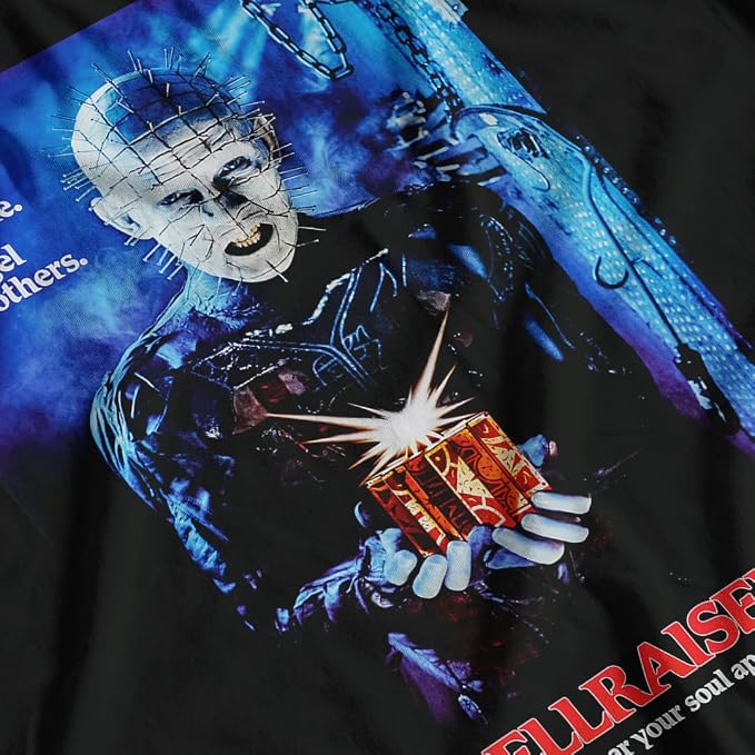 Hellraiser 1987 Poster Design T-Shirt - Image 2