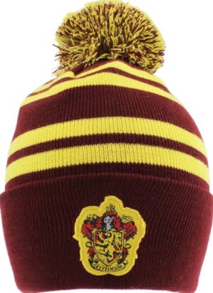 Official Harry Potter Gryffindor House Pom Pom Beanie
