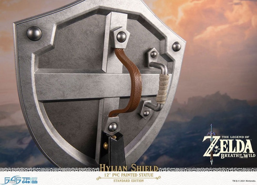 The Legend Of Zelda 12 Inch Hylian Shield Collectors PVC Statue - Image 4