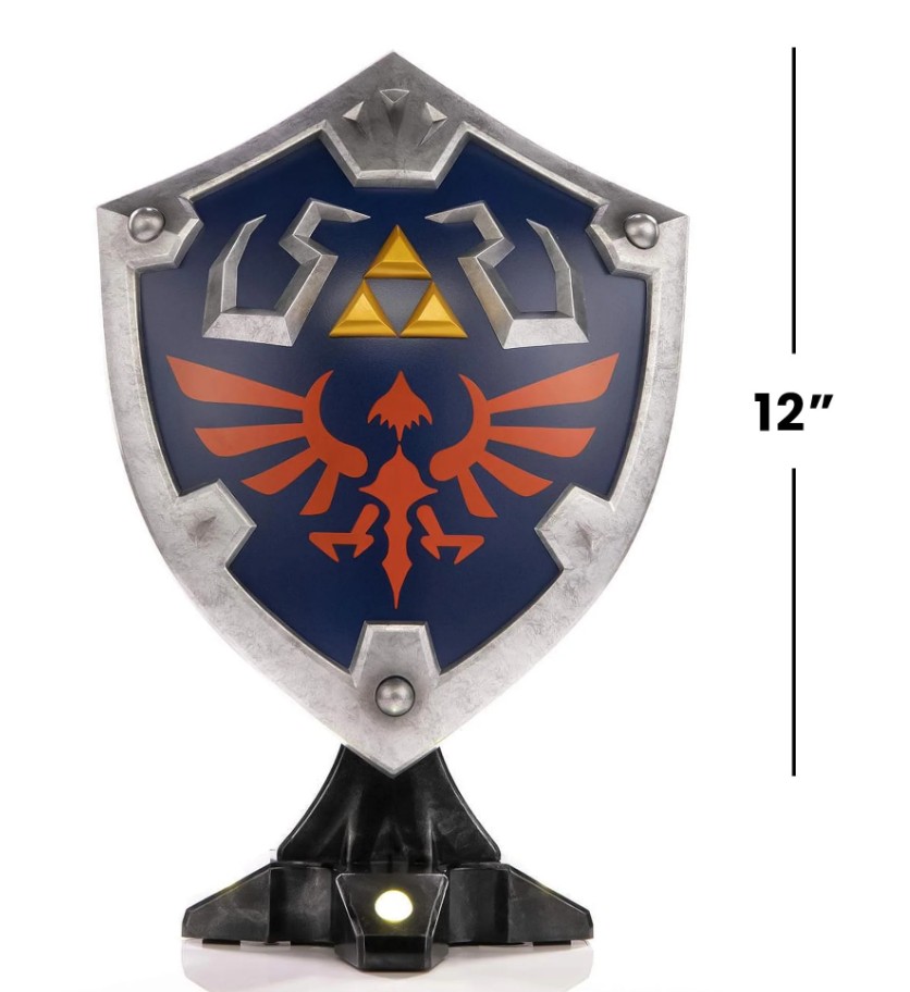 The Legend Of Zelda 12 Inch Hylian Shield Collectors PVC Statue - Image 2