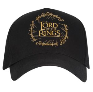 The Lord of The Rings Gold Logo Snapback Cap