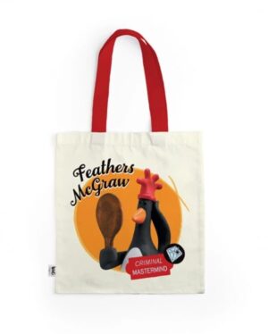 Wallace & Gromit Feathers McGraw Criminal Mastermind Tote Bag